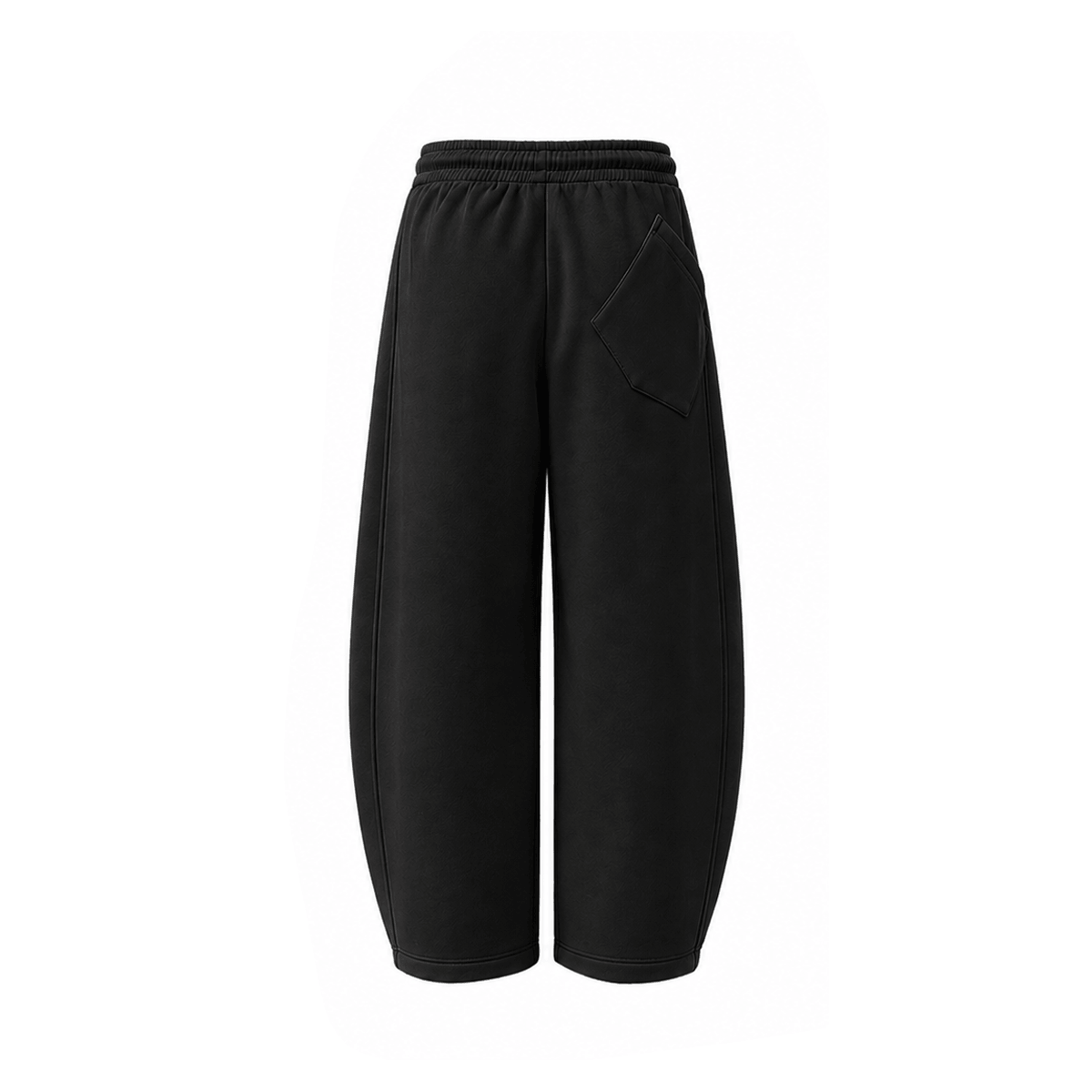 Sculpt Cropped Zip Hoodie/Baggy Sweatpants