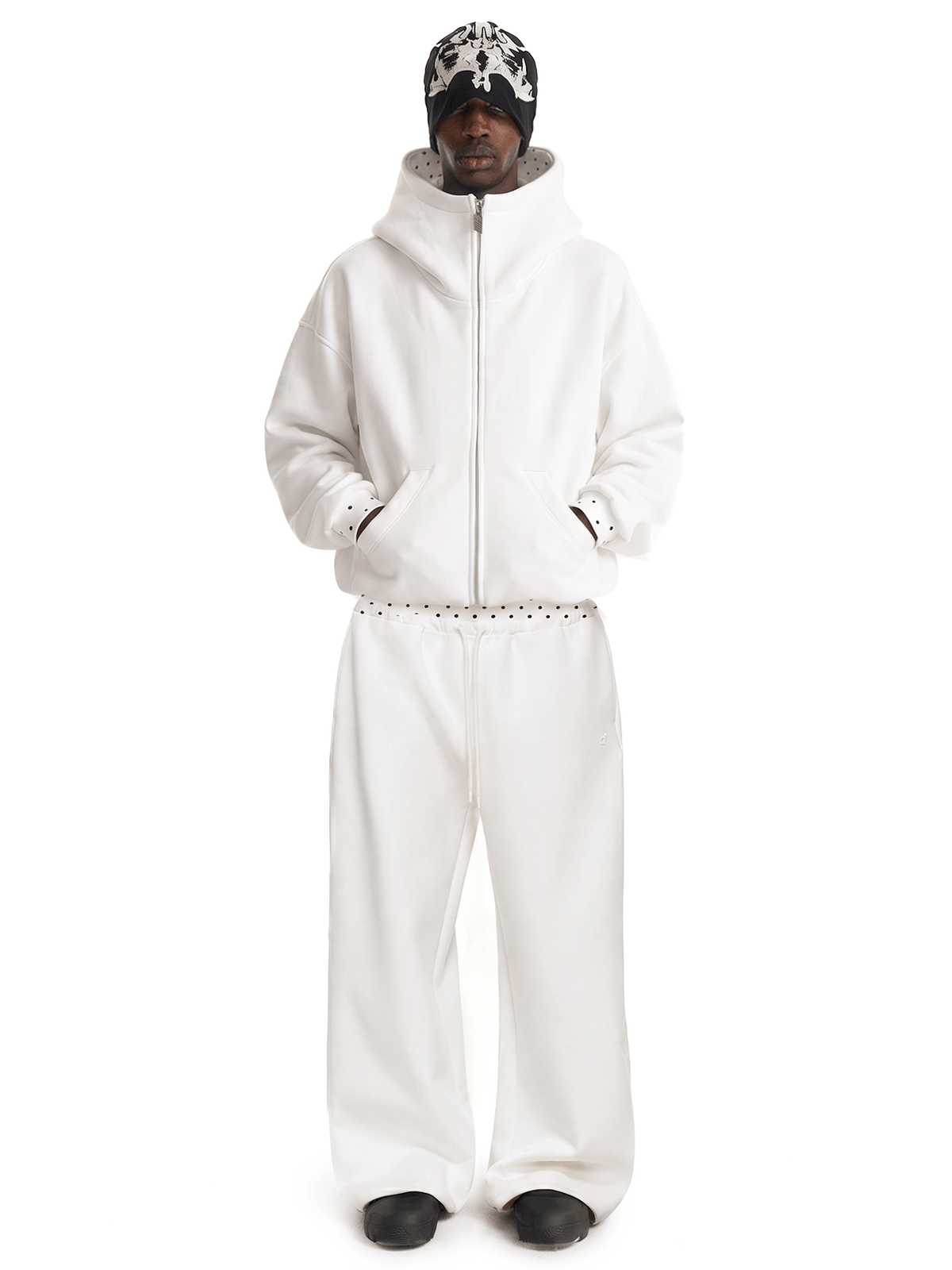 Cyber Static Baggy Sweatpants