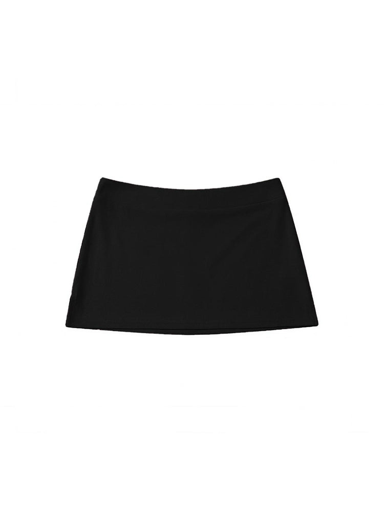 Double-Lined Seamless Tube&Mini Skirt