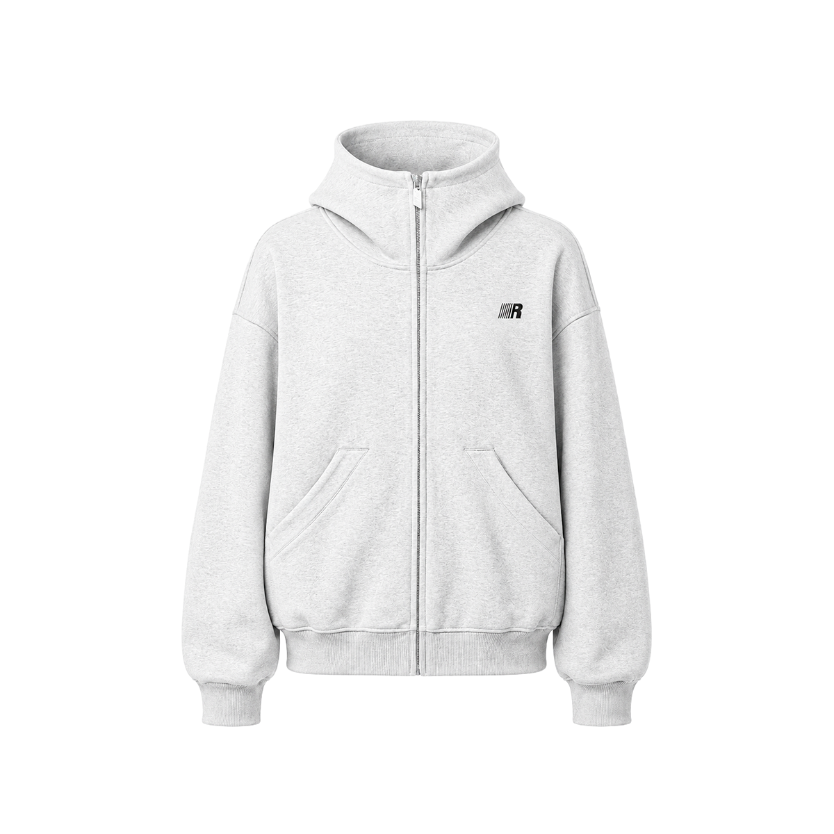 Product perspective 37 of Eases Social Anxiety Oversized Hoodie in Royal Blue - FDR