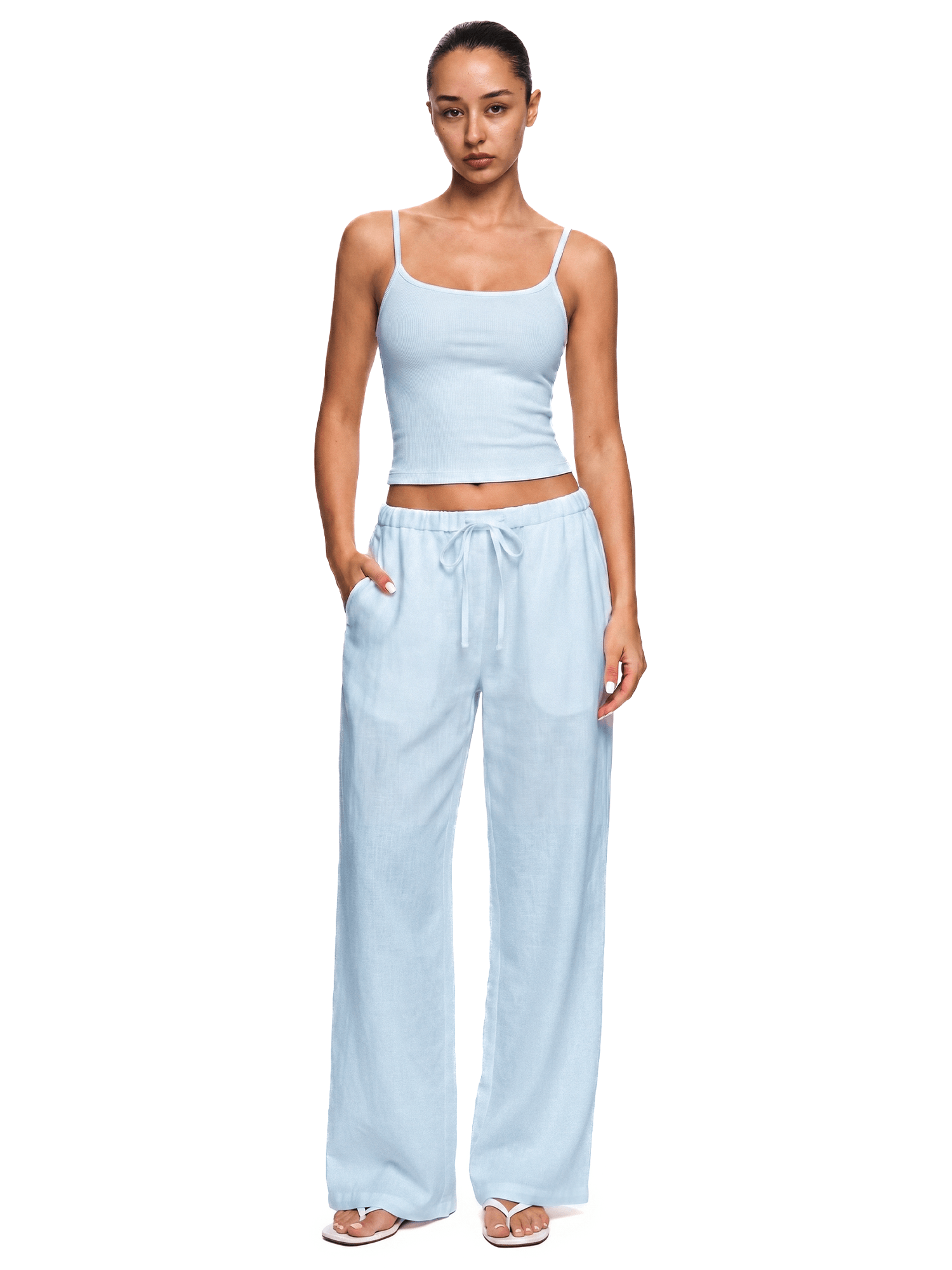 Product perspective 10 of Essential SLIM Cami in Rose Tube - FDR