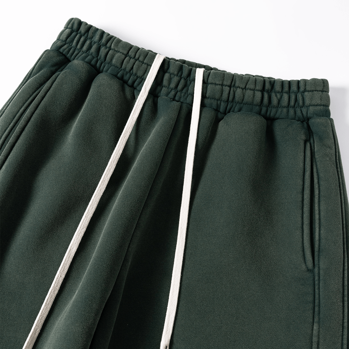Essential Curved Sweatpants - Style Perspective Shot 10 - Oversized Baggy Fit | FDR Studios