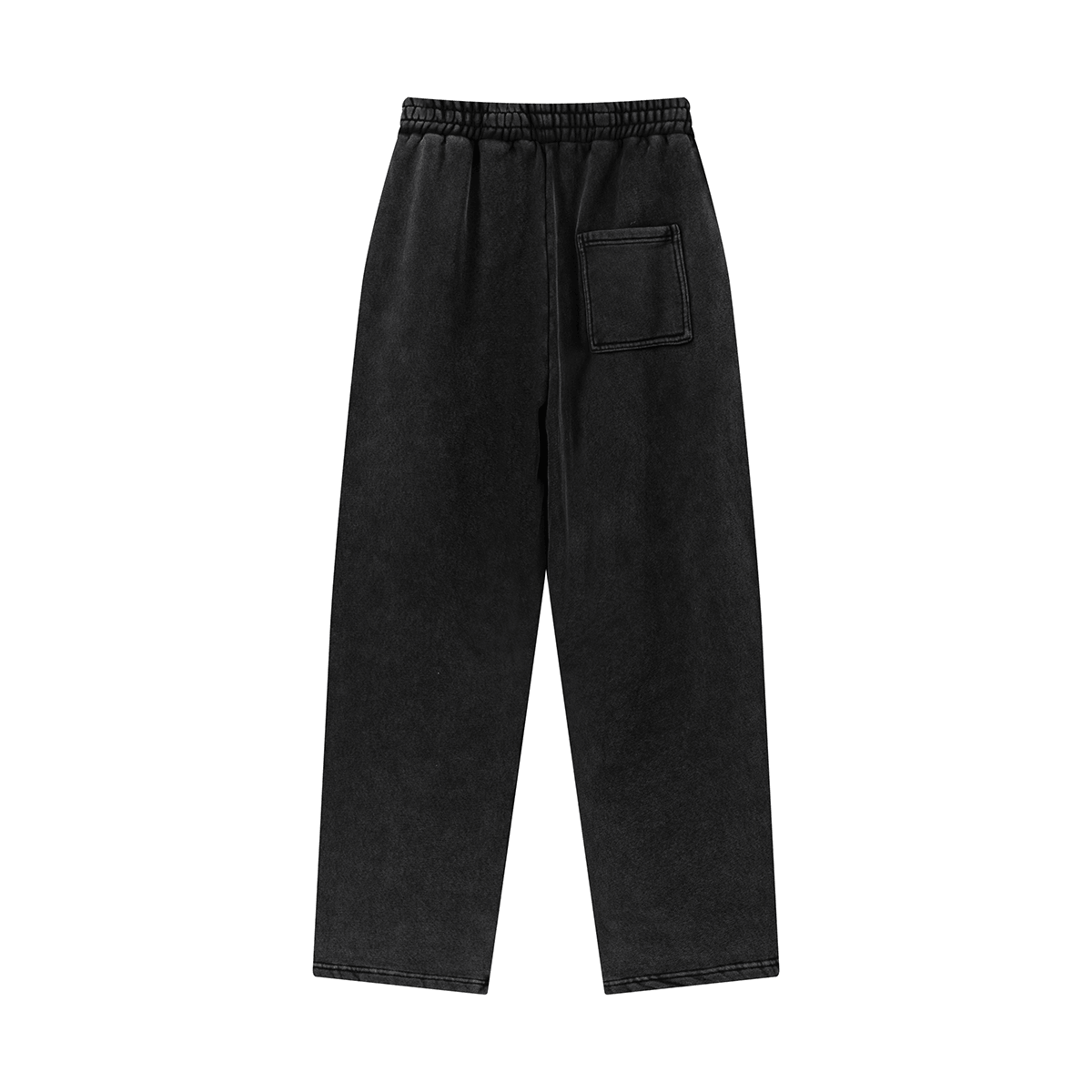Essential Curved Sweatpants - Fabric Texture & Stitching Detail - Oversized Baggy Fit | FDR Studios
