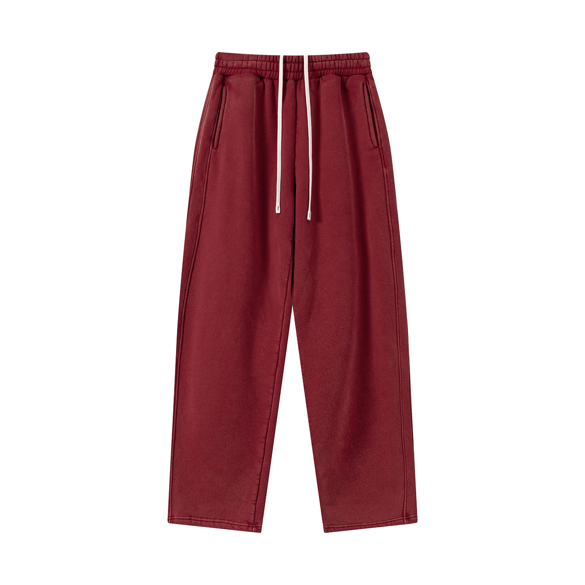 Essential Curved Sweatpants - Style Perspective Shot 16 - Oversized Baggy Fit | FDR Studios