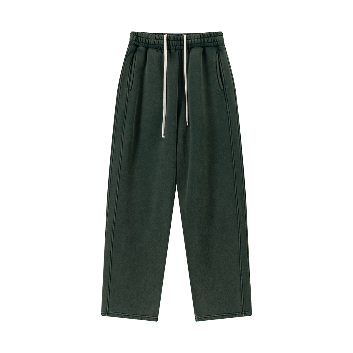 Essential Curved Sweatpants - Style Perspective Shot 8 - Oversized Baggy Fit | FDR Studios