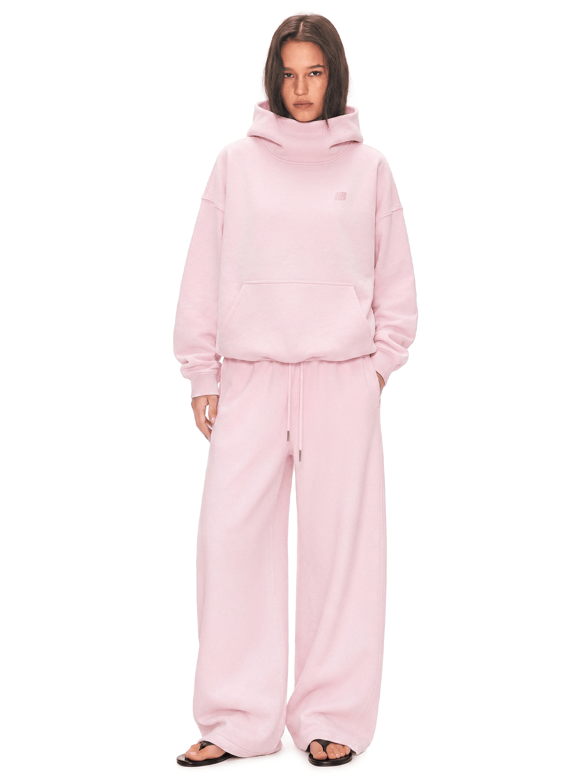 Essential Trichterkragen-Kapuzenpullover