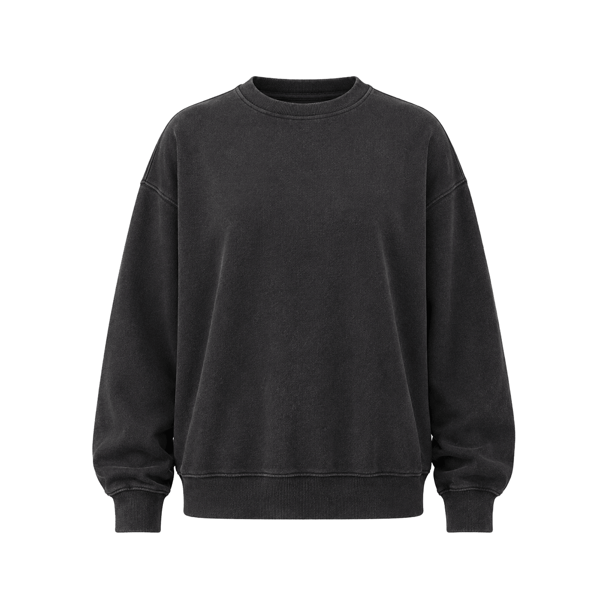 Acid Wash Relaxed Sweatshirt - Style Perspective Shot 6 - Streetwear Aesthetic | FDR Studios