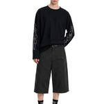 Script Embroidered Waffle Top - Back Profile & Fit Detail - Streetwear Aesthetic | FDR Studios