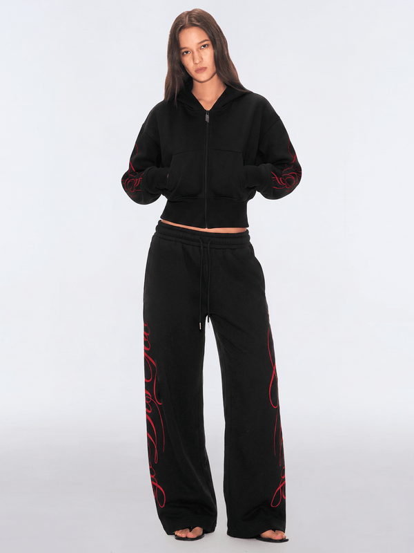 Graffiti Leopard Zip Hoodies - Style Perspective Shot 13 - Streetwear Aesthetic | FDR Studios