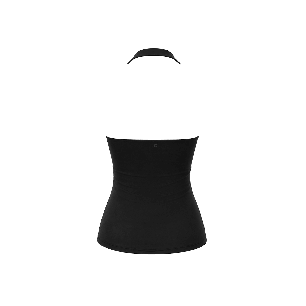 Halter Backless Top & High-Waisted Capri Leggings - Back Profile & Fit Detail - Y2K Streetwear | FDR Studios