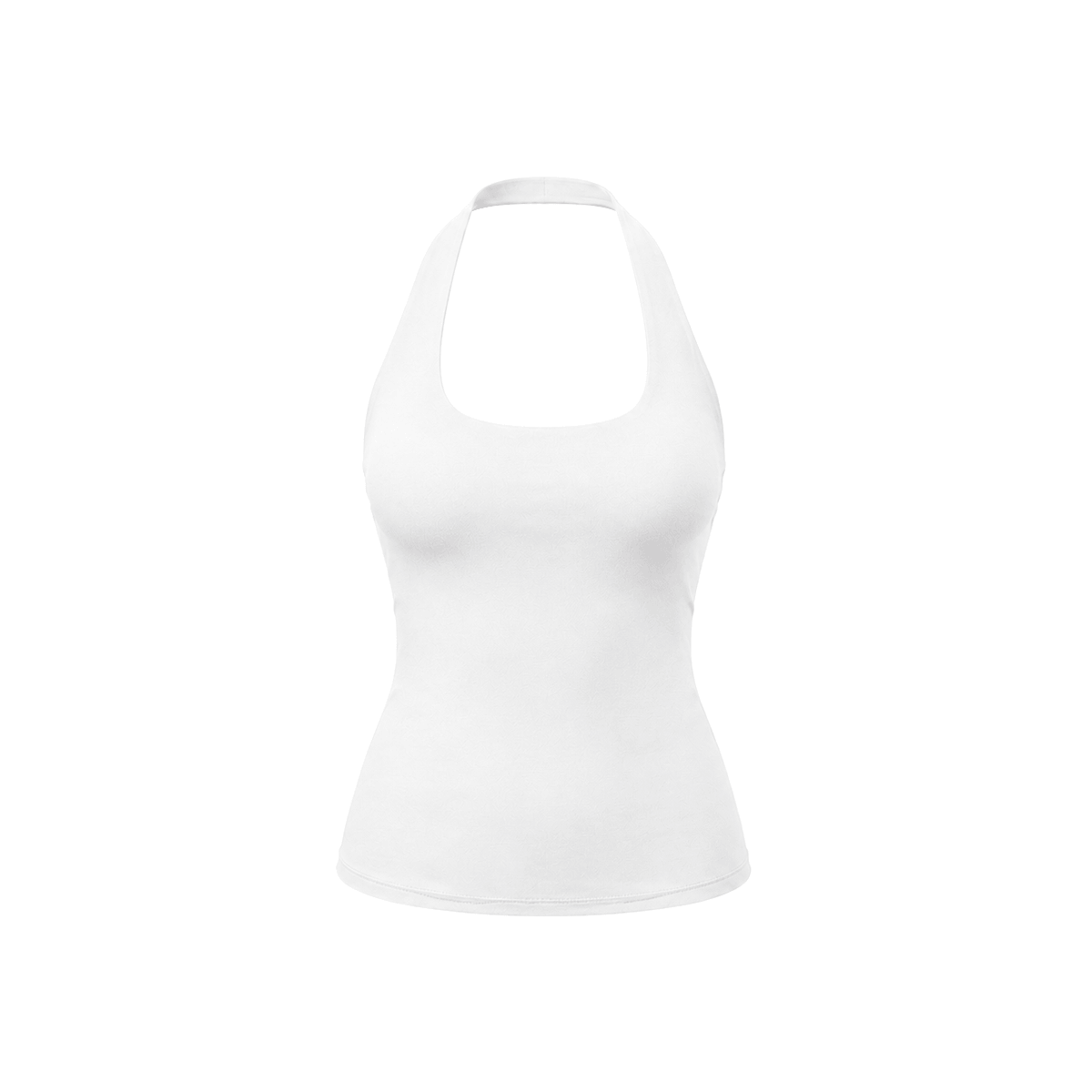 Halter Backless Top & High-Waisted Capri Leggings - Back Profile & Fit Detail - Y2K Streetwear | FDR Studios