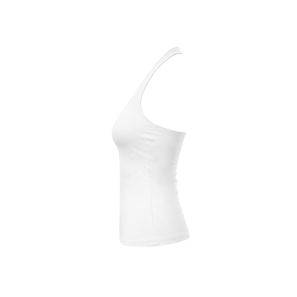Halter Backless Top & High-Waisted Capri Leggings - Back Profile & Fit Detail - Y2K Streetwear | FDR Studios