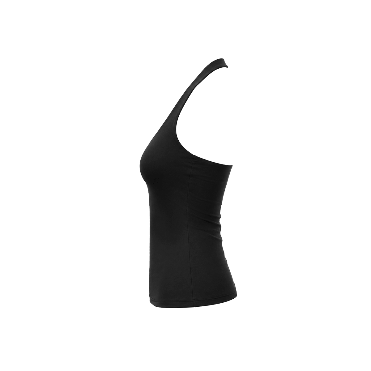 Halter Backless Top & High-Waisted Capri Leggings - Back Profile & Fit Detail - Y2K Streetwear | FDR Studios
