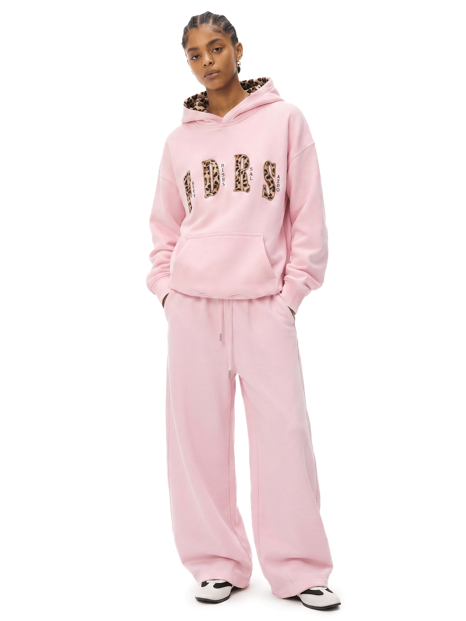 Leopard-Lined Oversized Hoodie - Style Perspective Shot 7 - Streetwear Aesthetic | FDR Studios