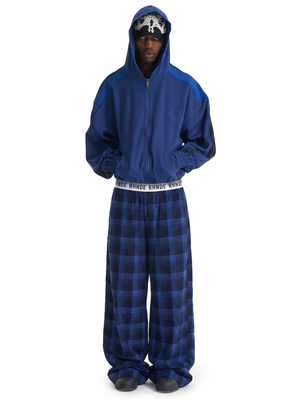 Joggings iconiques à plaid et coupe ample
