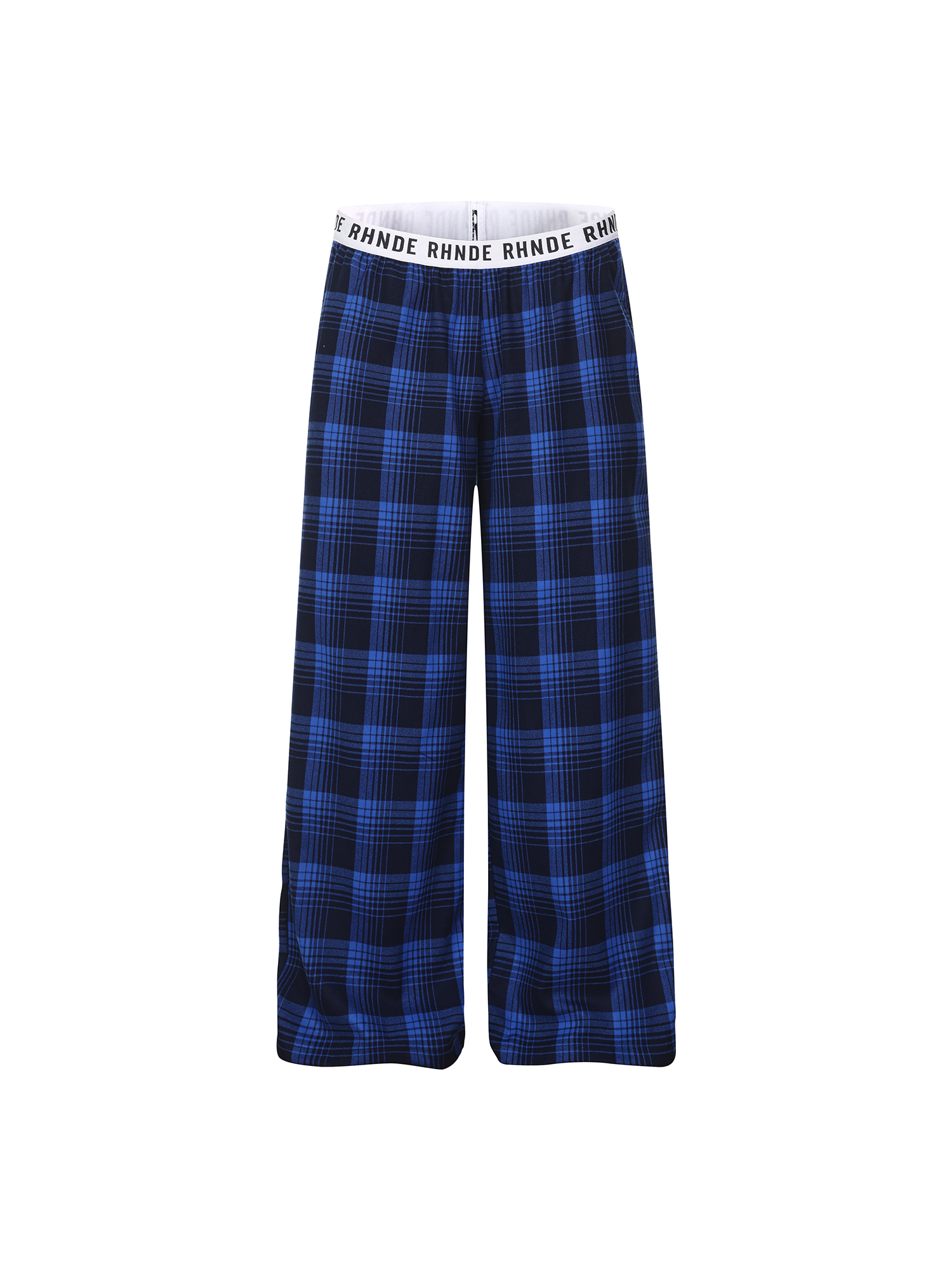 Iconic Plaid Baggy Sweatpants - Fabric Texture & Stitching Detail - Oversized Baggy Fit | FDR Studios