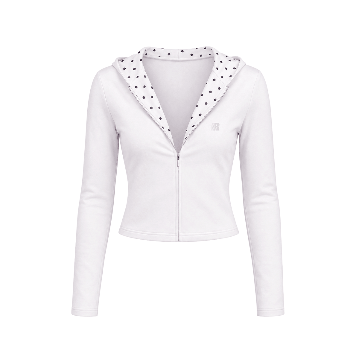 Dot Stud Slim Hoodie