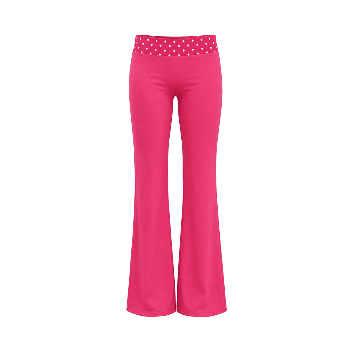 Dot Stud Flared Pants