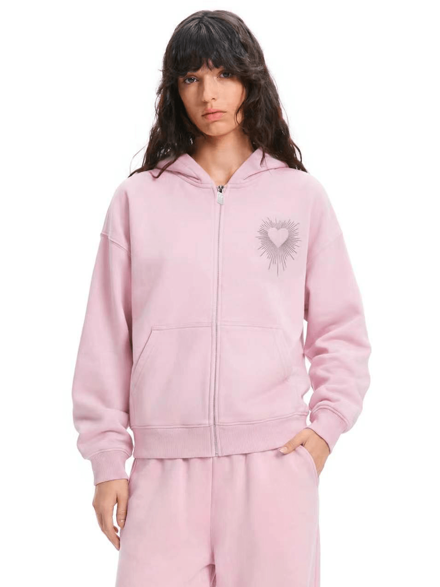 Sparkle Wings Zip Hoodie