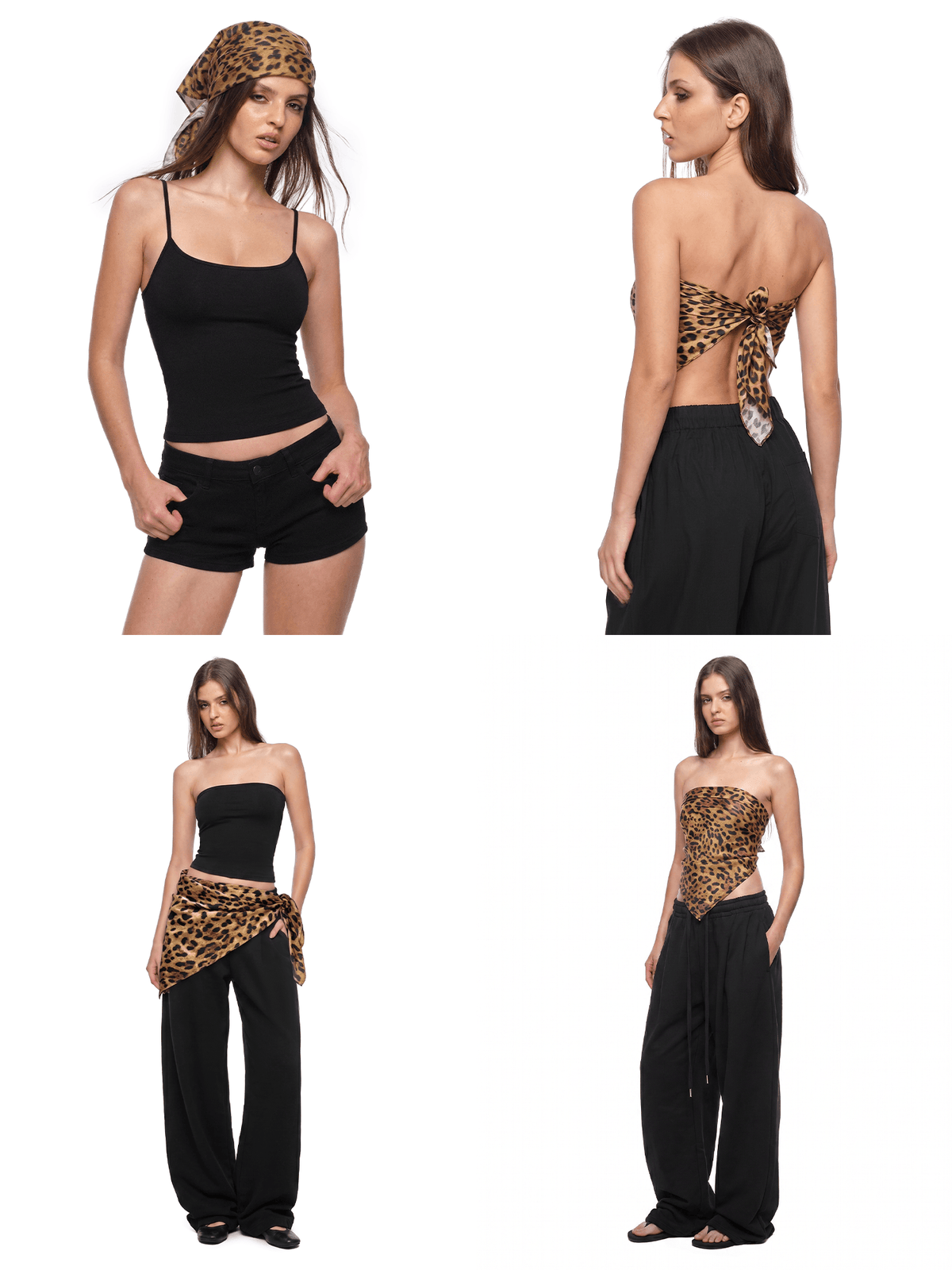 Leopard Multi-Way Bandana