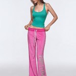 Candy Flared Sweatpants - Front View - Y2K Streetwear | FDR Studios