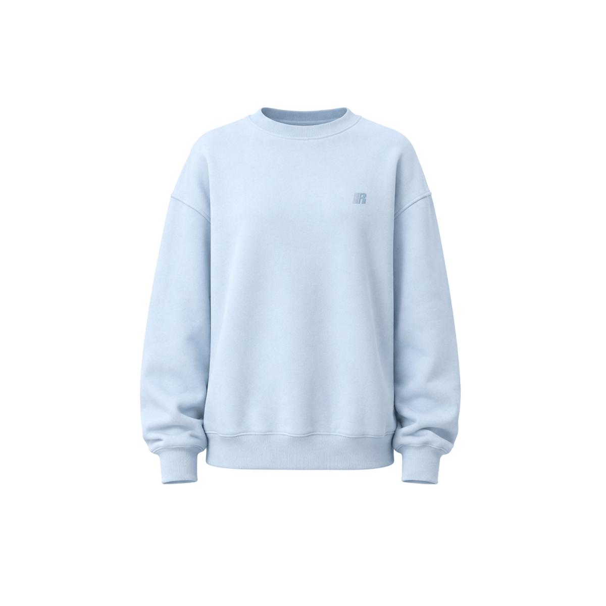Urban Oversized Pullover Sweatshirt - Close-up Material & Design Feature - Streetwear Aesthetic | FDR Studios
