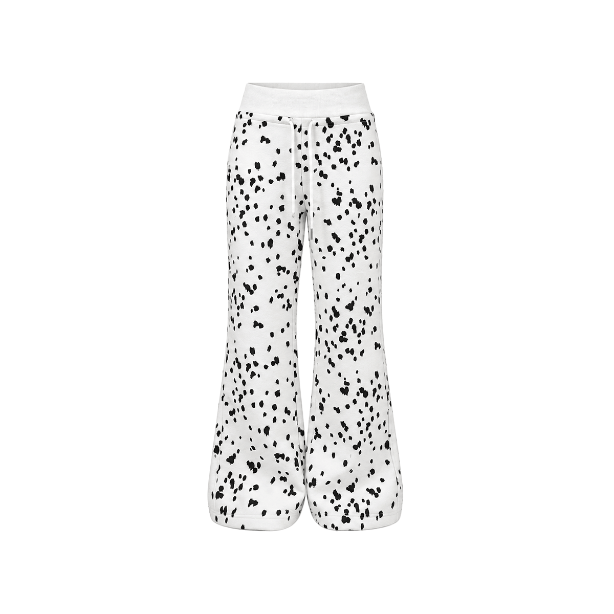 Dalmatian Spot Hoodie,Flare Pants