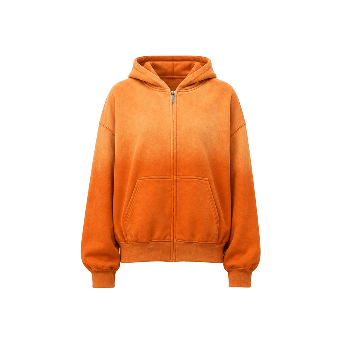 Spray Fade Zip-Hoodie,Baggy Sweatpants