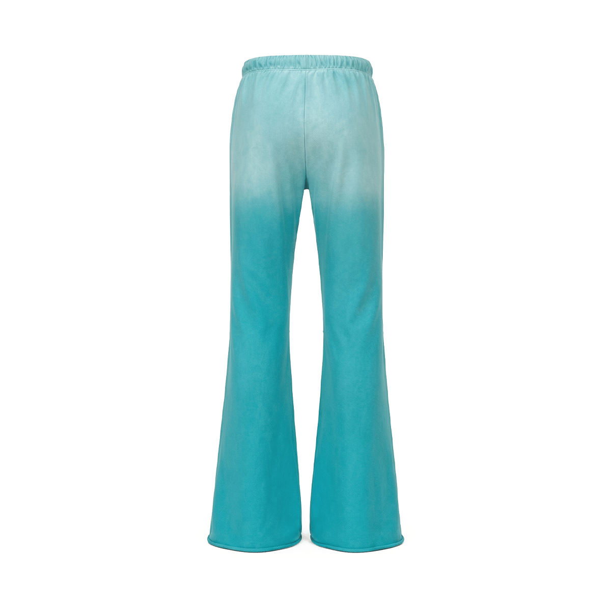 Sunfade Flare Sweatpants - Side Angle & Silhouette Detail - Streetwear Aesthetic | FDR Studios