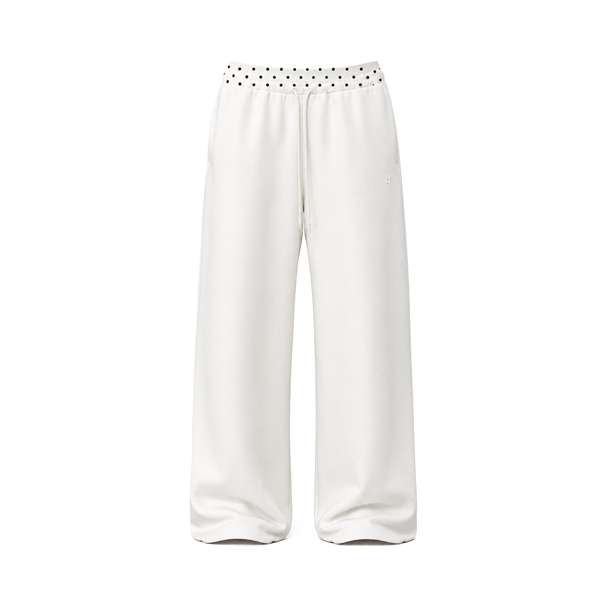 Alternative angle view of Cyber Static Baggy Sweatpants in Black Pants - FDR