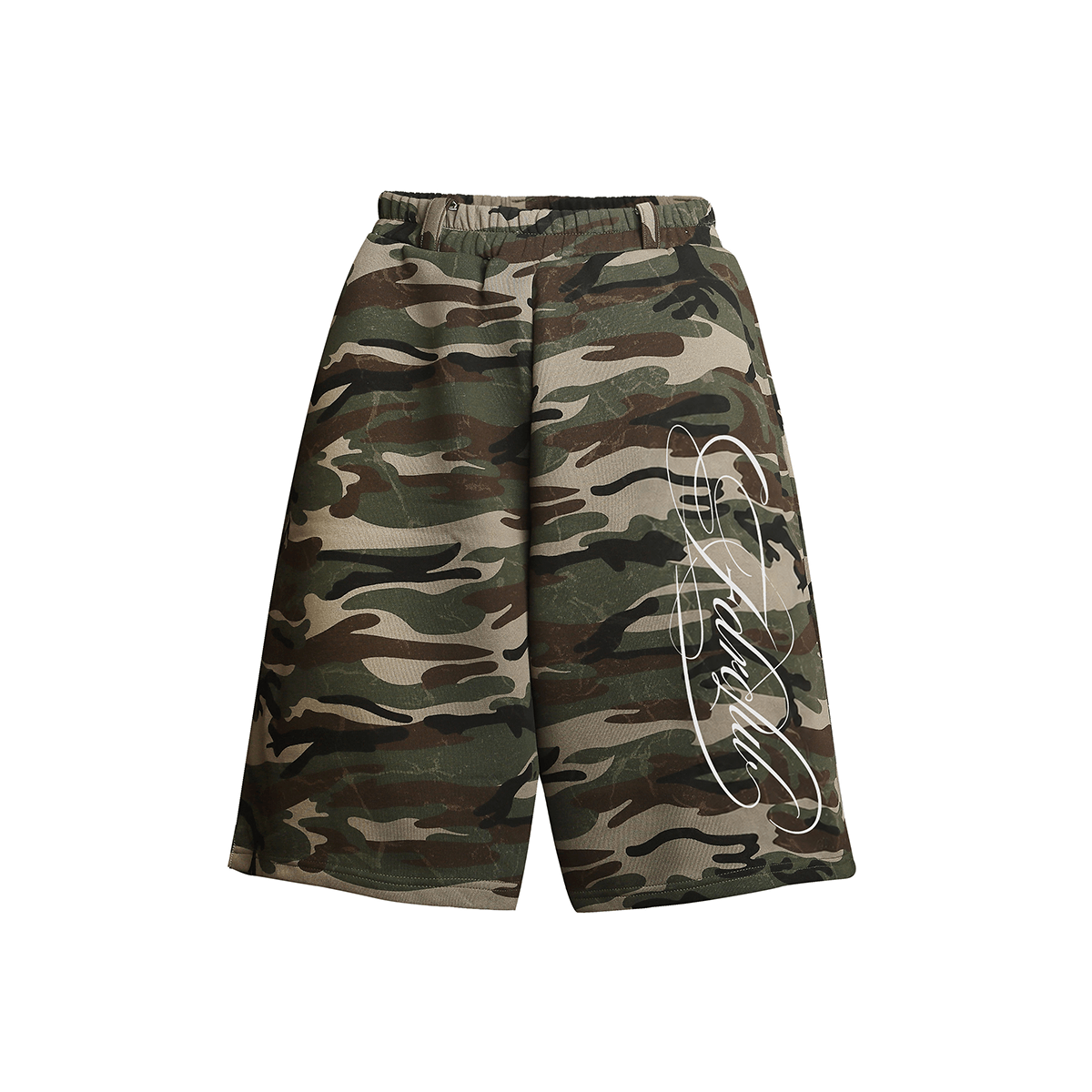 Unisex Camo Longline Jorts