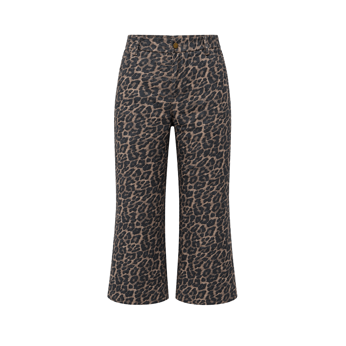 Vintage Utility Camo Flare Capris