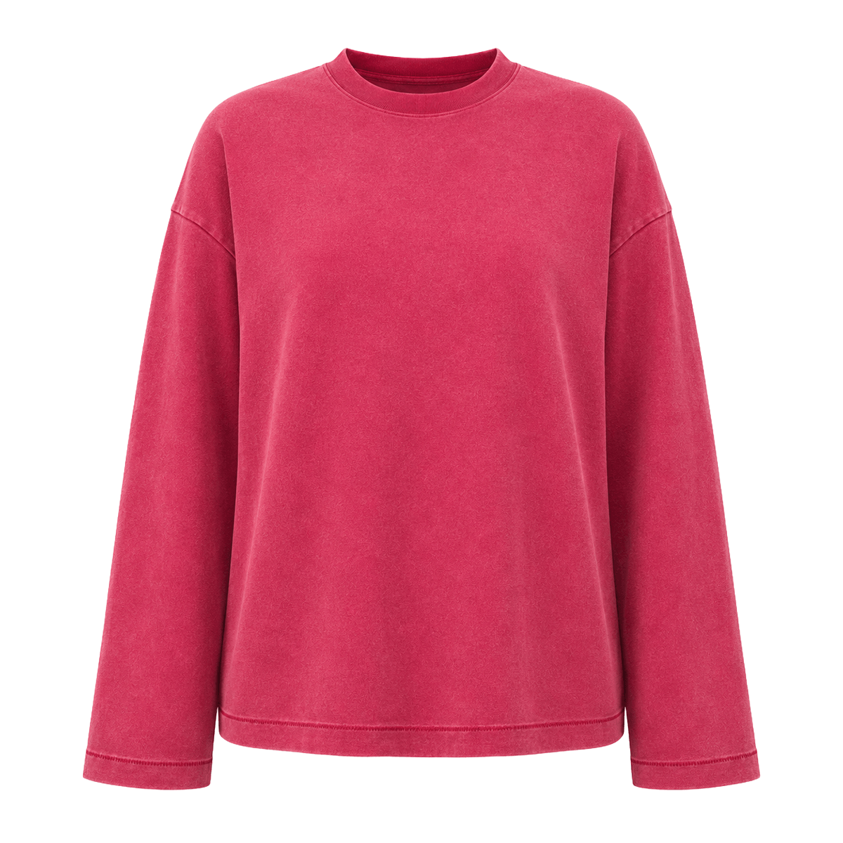 Vintage Snow Wash Chenille Tee - Fabric Texture & Stitching Detail - Vintage Washed Style | FDR Studios