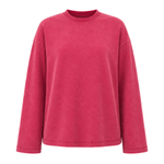 Vintage Snow Wash Chenille Tee - Fabric Texture & Stitching Detail - Vintage Washed Style | FDR Studios