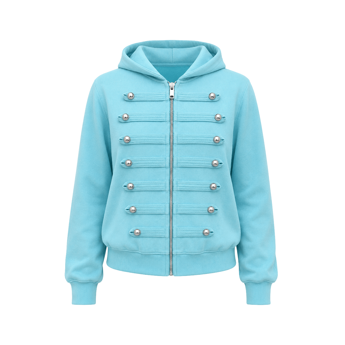 Washed Military Hoodie