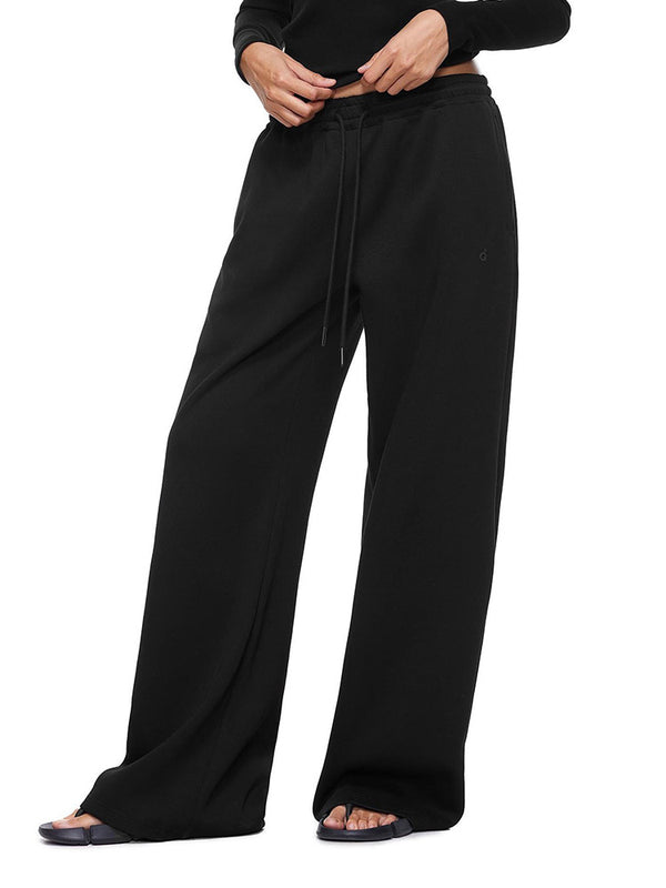 Urban Utility Wide Pants - Back Profile & Fit Detail - Streetwear Aesthetic | FDR Studios