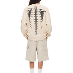 X-Ray Ribcage Waffle Tee - Back Profile & Fit Detail - Streetwear Aesthetic | FDR Studios
