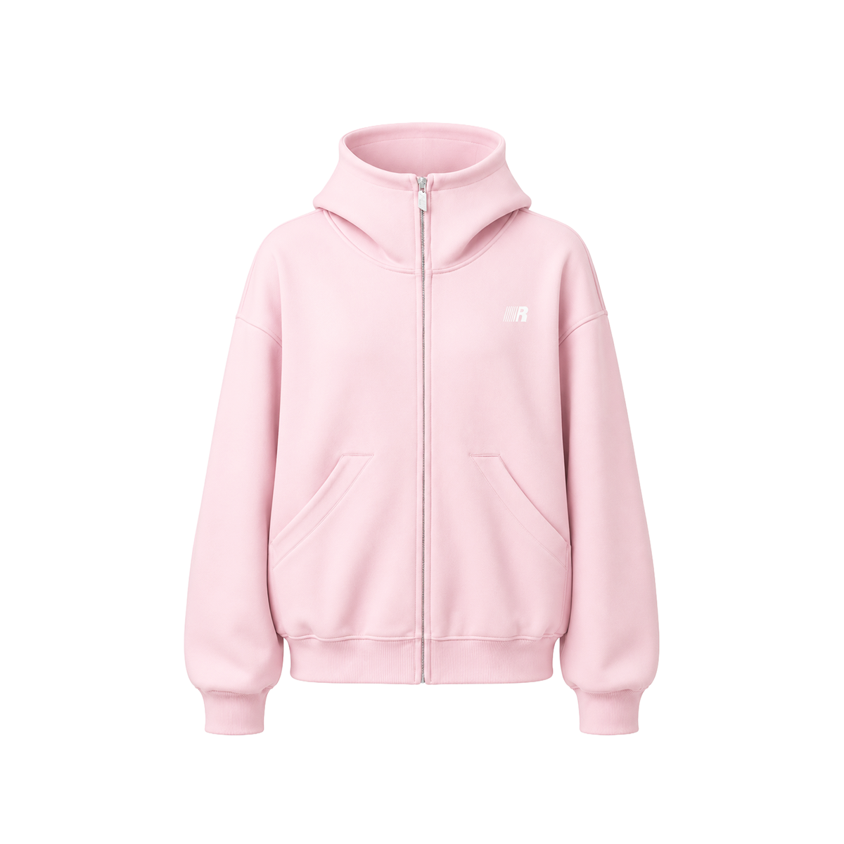 Product perspective 15 of Eases Social Anxiety Oversized Hoodie in Gray - FDR