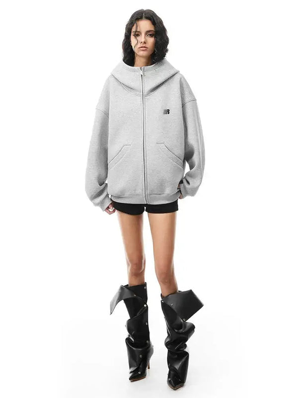 Eases Social Anxiety Oversized Hoodie - Style Perspective Shot 18 - Streetwear Aesthetic | FDR Studios