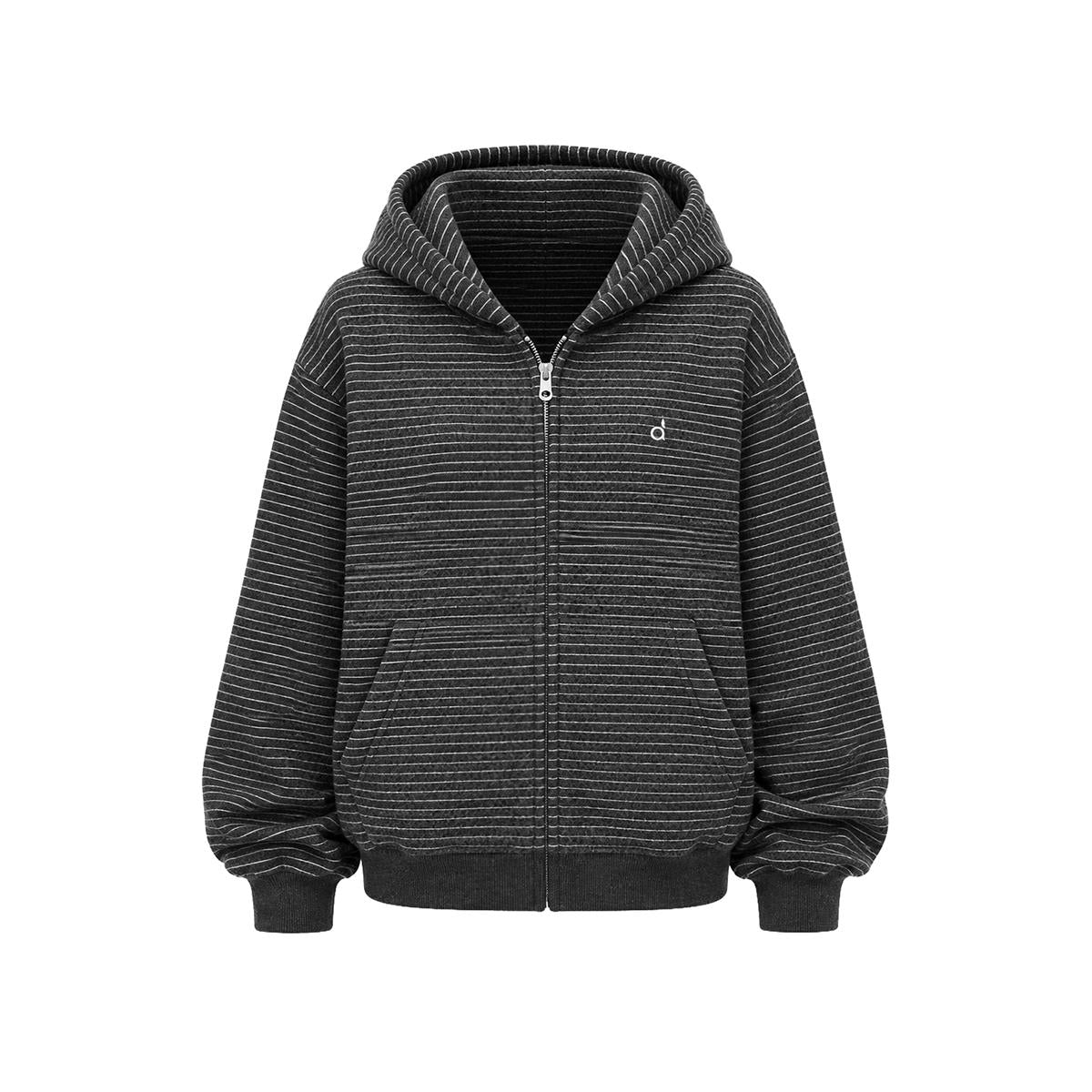 Baby Stripe Zip Hoodie
