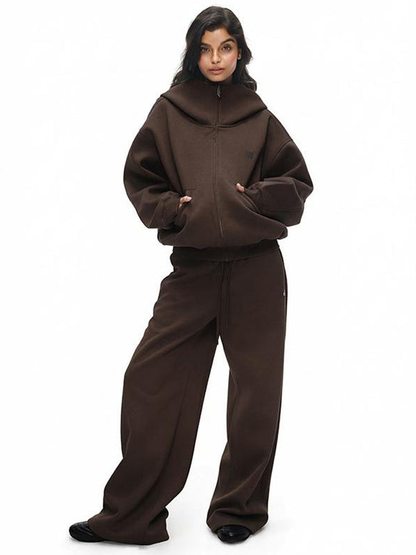 Eases Social Anxiety Oversized Hoodie - Style Perspective Shot 40 - Streetwear Aesthetic | FDR Studios