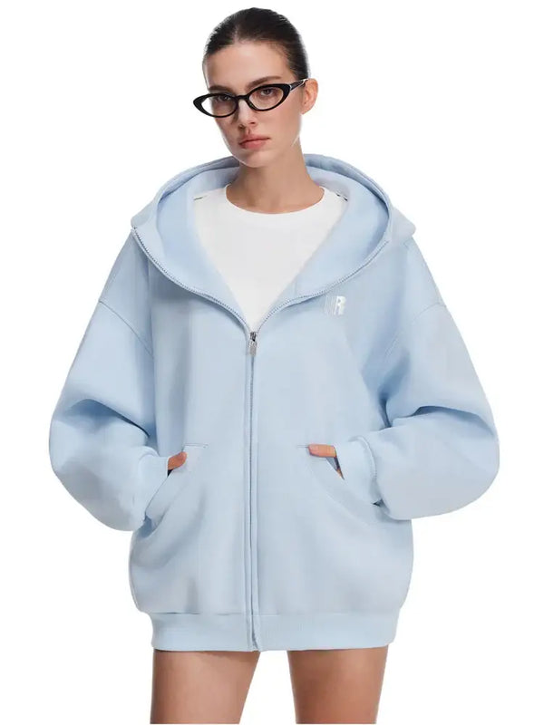 Eases Social Anxiety Oversized Hoodie - Style Perspective Shot 30 - Streetwear Aesthetic | FDR Studios