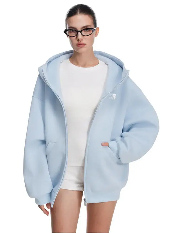 Eases Social Anxiety Oversized Hoodie - Style Perspective Shot 29 - Streetwear Aesthetic | FDR Studios