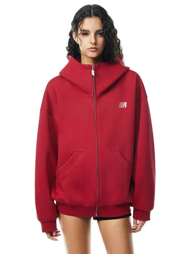 Eases Social Anxiety Oversized Hoodie - Style Perspective Shot 25 - Streetwear Aesthetic | FDR Studios